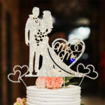 Mr & Mrs kagepynt - guld