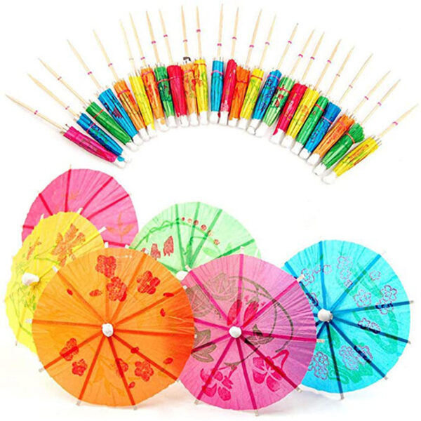 Hawaii Cupcake Toppere (49 stk)