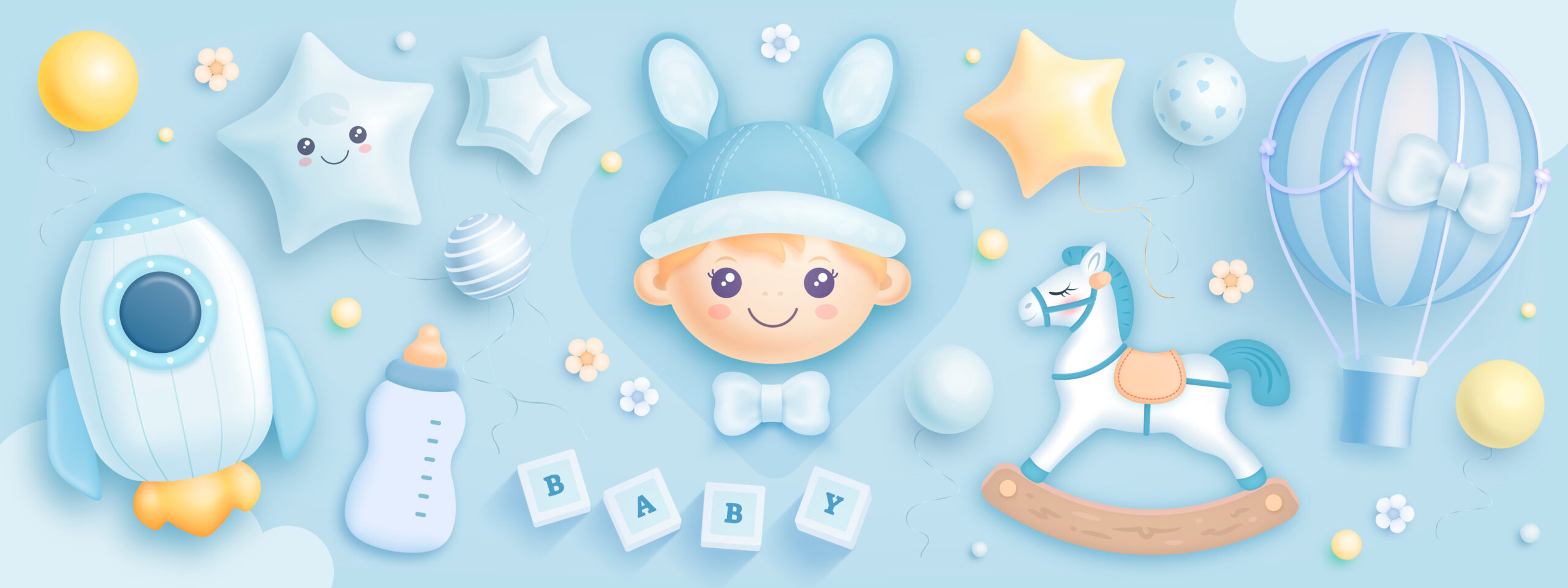 Surprise! Udforsk vores Baby shower